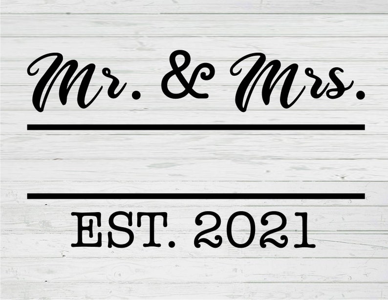 mr and mrs cut file template png svg dxf ai layered files