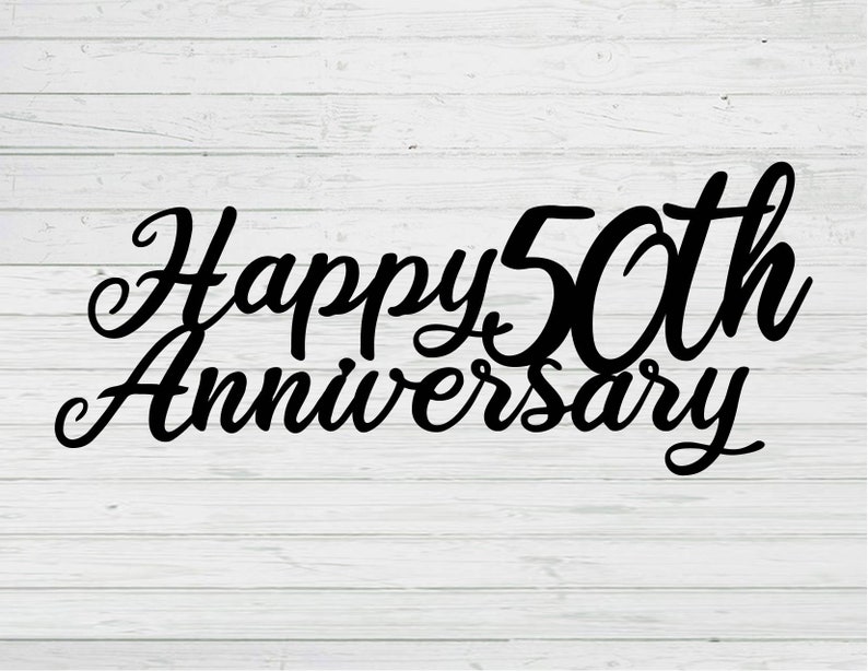 Free Free 261 50Th Wedding Anniversary Svg SVG PNG EPS DXF File