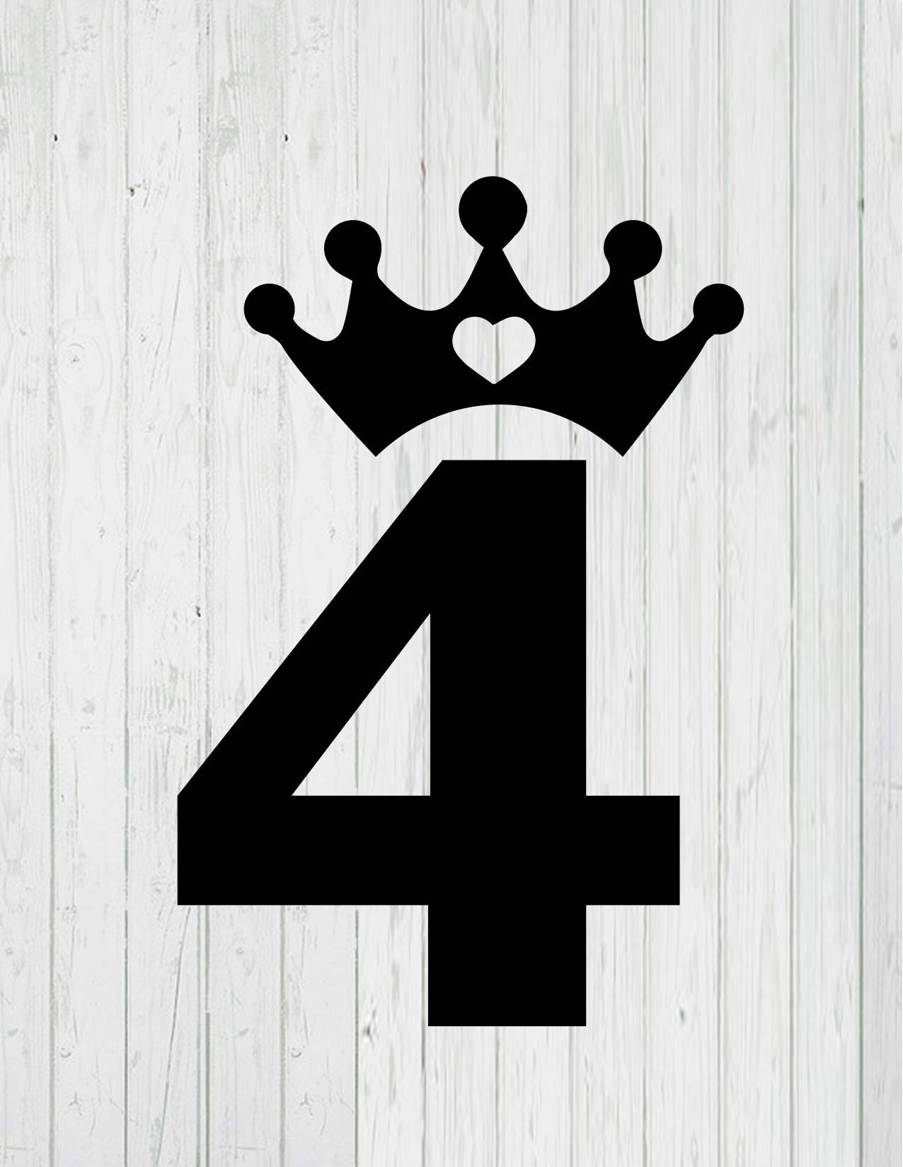 Download 4 crown cut file template png svg dxf ai layered files | Etsy