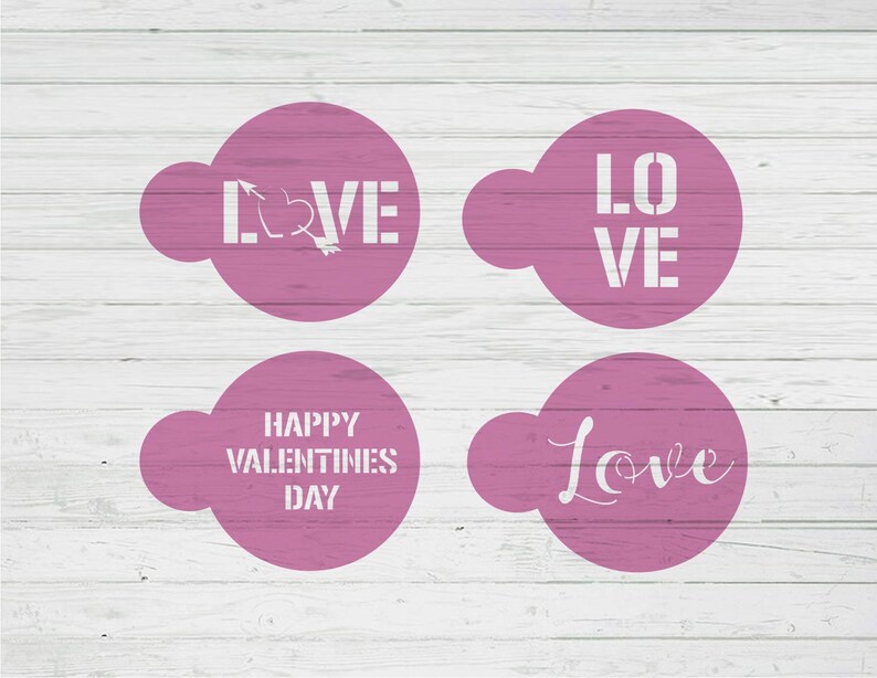 Download Valentines day cookie stencil 2.76 inch file template png ...