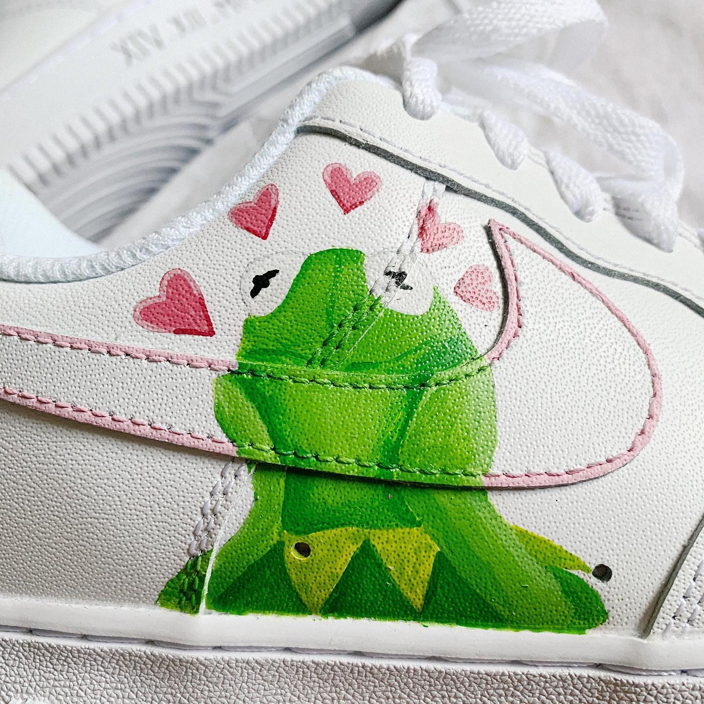 Wholsome Kermit and Lipton Kermit Air Force 1 Customorder Etsy