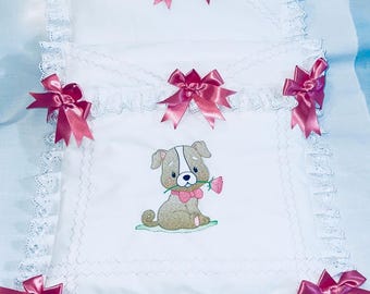 Doll's Pram quilt set * Will fit Any coach built  pram Silver Cross Royale etc perfect gift