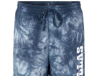 Metro Series Dallas Shorts * 2 Choices * (Tie-Dyed Navy Blue and Solid Navy Blue) Both with Pockets Mens Sizes Small - 2XL