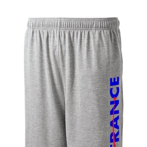 International European France Shorts With Side Pockets Gray Men&#39;s Sizes Small - 2XL
