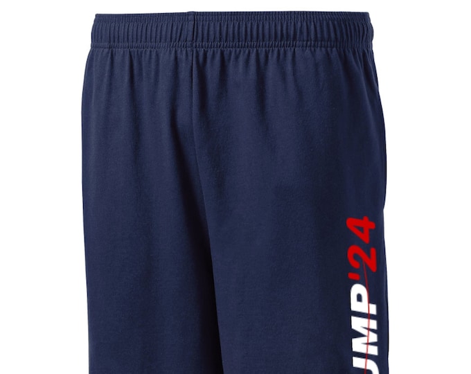 Limited Edition Donald Trump '24 Shorts With Side Pockets Navy Blue Mens Sizes Small - 2XL
