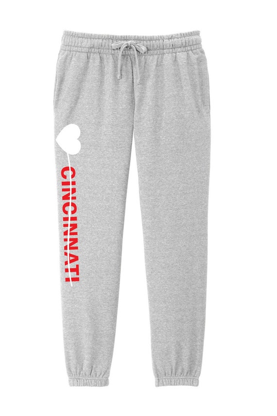 Exclusive Metro Series Cincinnati Sweatpants BB1 Gray Women's Sizes Small - XX-Large * 2 Choices *