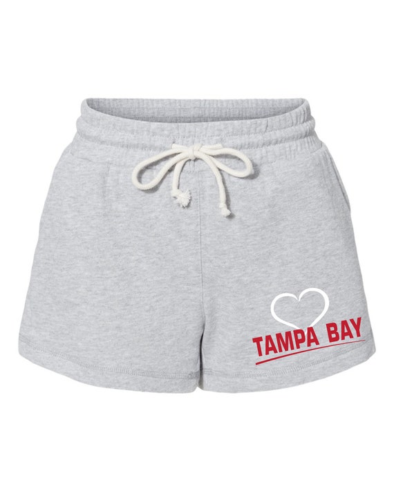 Exclusive Tampa Bay Shorts Gray Womens Sizes Small Thru 2XL *2 Choices*