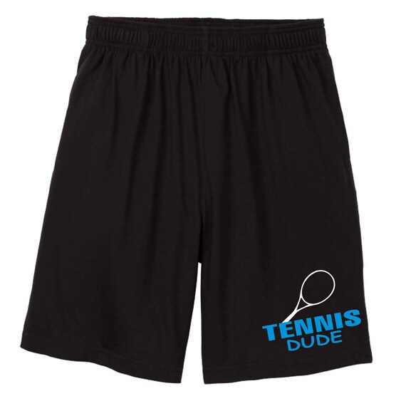 Outdoor Series Tennis Dude Shorts with Side Pockets Black Men's Sizes Small - 2XL