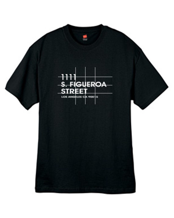 Los Angeles Hockey Arena T Shirt California Black Sizes Small Medium Large X-large XX-Large