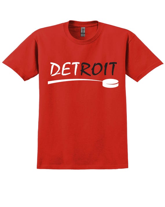 Unique City Series Support Detroit T Shirt DS2 Men's Sizes Small thru 2XL Available Free Shipping !!