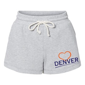 Exclusive Denver Shorts Gray Womens Sizes Small Thru 2XL *2 Choices*