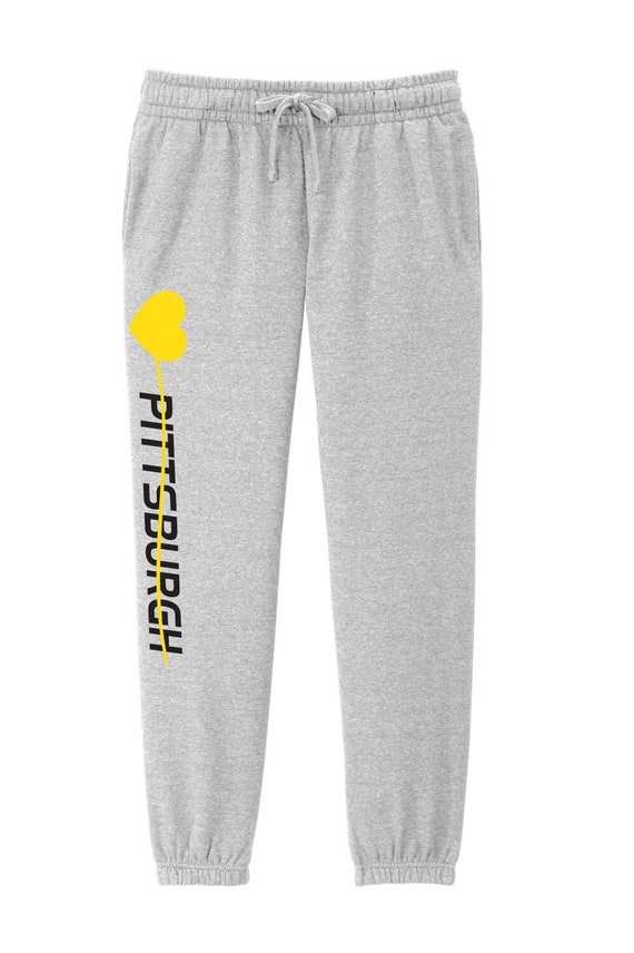 Exclusive Metro Series Pittsburgh Sweatpants H1 Gray Women's Sizes Small - XX-Large * 2 Choices *