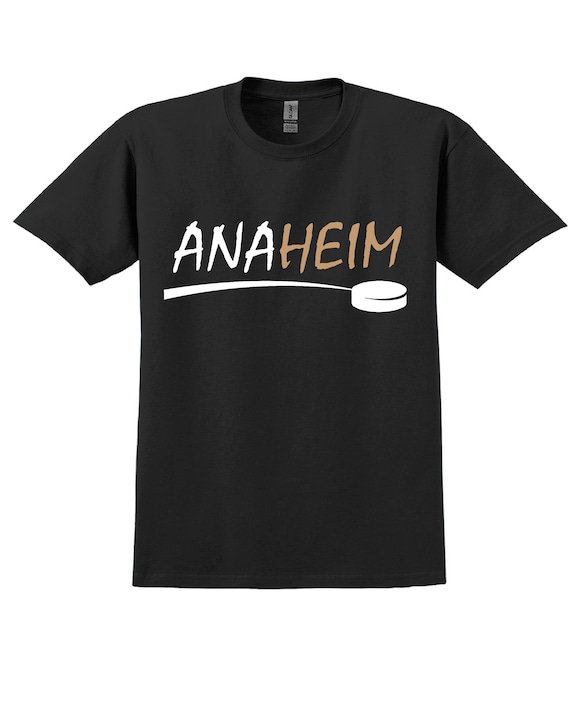 Unique City Series Support Anaheim T Shirt Men's Sizes Small thru 2XL Available Free Shipping !!