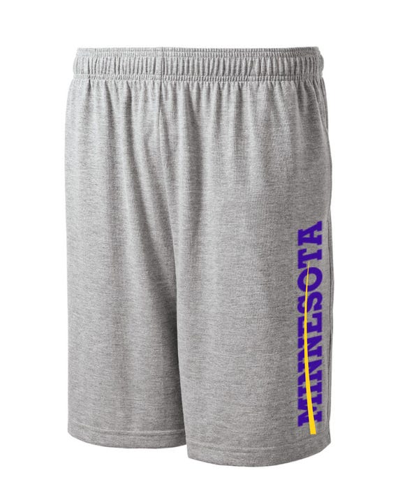 Metro Series Minnesota Shorts Gray with Side Pockets Men's Sizes Small - 2XL Available - Free Shipping !!!