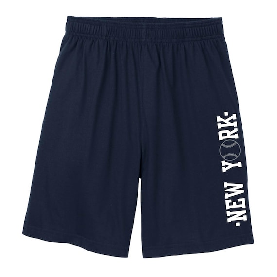 Metro Series New York Shorts * 2 Choices * (Solid Navy Blue and Tie-Dyed Navy Blue) Both with Pockets Men's Sizes Small - 2XL