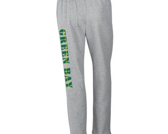 Metro Series Green Bay Sweatpants with Side Pockets Men's Sizes Small Thru XX-large Available Free Shipping !!