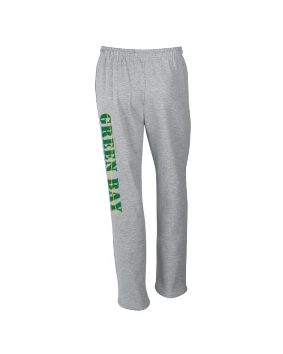 Metro Series Green Bay Sweatpants with Side Pockets Men's Sizes Small Thru XX-large Available Free Shipping !!