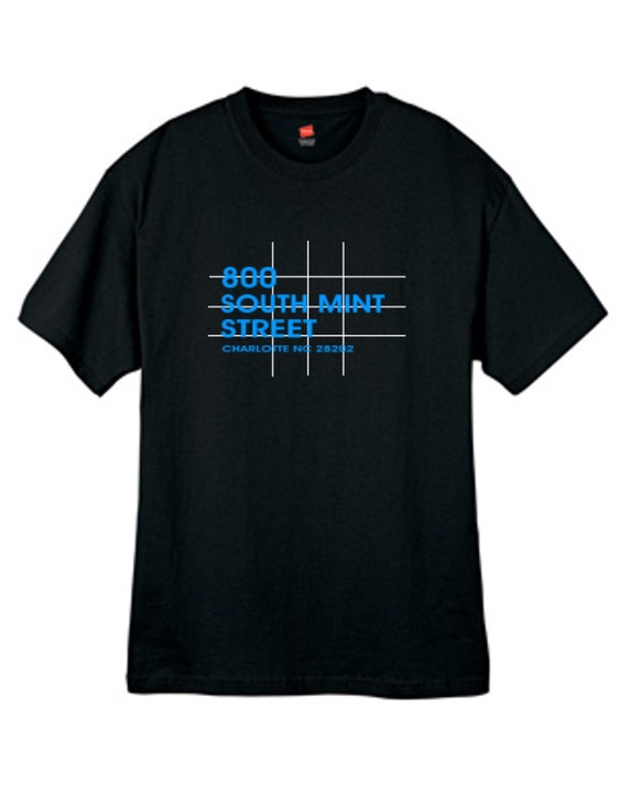 Carolina Football Stadium T Shirt Charlotte Black Sizes Small Medium Large X-Large XX-Large