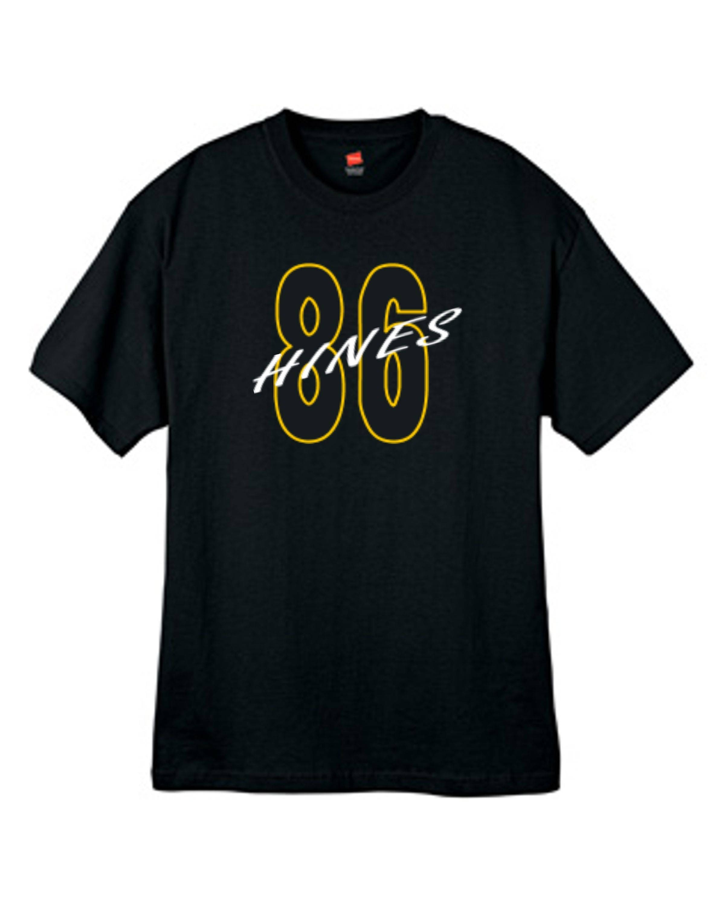 Hines 86 Black T Shirt Mens Sizes Small Thru 2XL Etsy