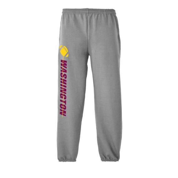 Exclusive Metro Series Washington Gray Sweatpants Men's Sizes Small - XX-Large with Side Pockets Free Shipping !!