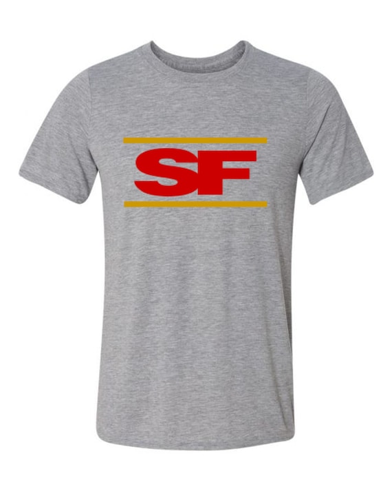 San Francisco T Shirt His And/Or Hers Matching Design Gray Sizes Small Thru 2XL