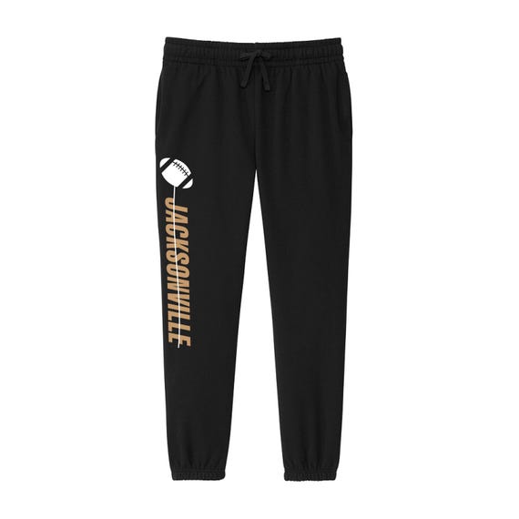 Exclusive Metro Series Jacksonville Black Sweatpants Women's Sizes Small - XX-Large * 2 Choices *