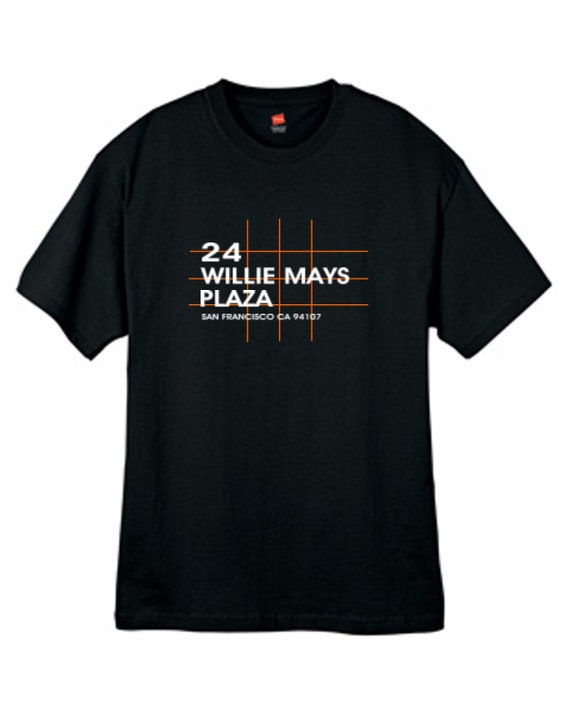 San Francisco Baseball Park T Shirt California Black Sizes Small Thru 2XL