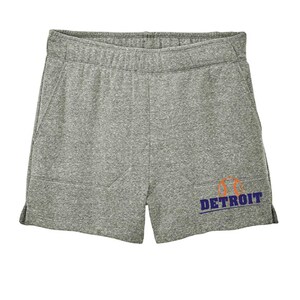 Super Hot !!! Exclusive Metro Series Detroit Shorts with Side Pockets Gray Women&#39;s Sizes Small - 2XL