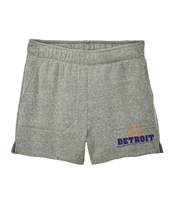 Super Hot !!! Exclusive Metro Series Detroit Shorts with Side Pockets Gray Women's Sizes Small - 2XL