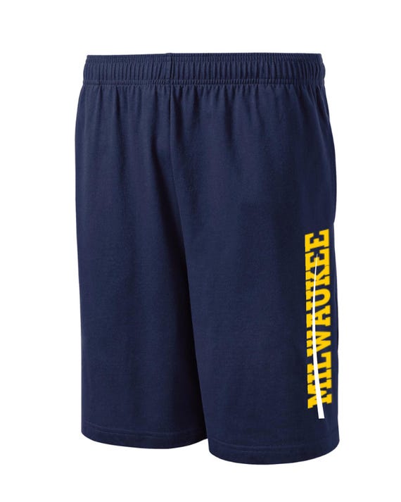 Metro Series MIlwaukee Shorts Navy Blue with Side Pockets Men's Sizes Small - 2XL Available - Free Shipping !!!