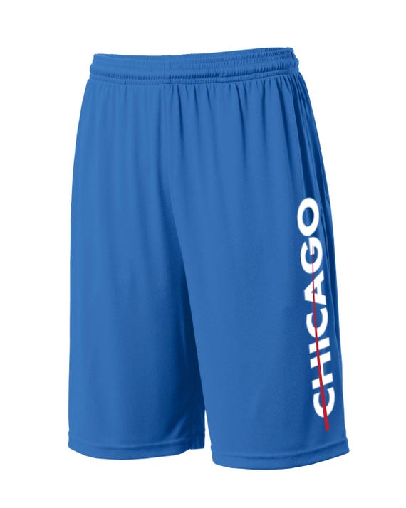 Metro Series Chicago Shorts Royal Blue with Side Pockets Men's Sizes Small - 2XL Available - Free Shipping !!!