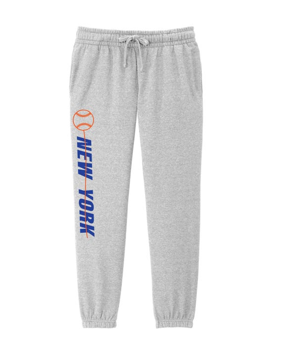 Exclusive Metro Series New York Sweatpants Gray DS2 Women's Sizes Small - XX-Large * 2 Choices *