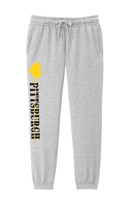 Exclusive Metro Series Pittsburgh Sweatpants Gray Women's Sizes Small - XX-Large * 2 Choices *