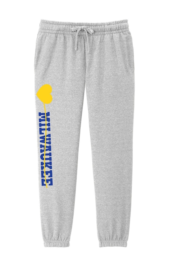 Exclusive Metro Series Milwaukee Sweatpants Gray Women's Sizes Small - XX-Large * 2 Choices *