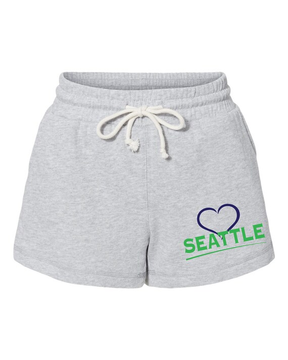 Exclusive Seattle Shorts FB1 Gray Womens Sizes Small Thru 2XL *2 Choices*