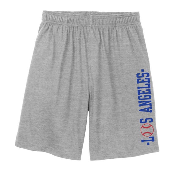 Metro Series Los Angeles Shorts with Side Pockets Gray Men's Sizes Small - 2XL