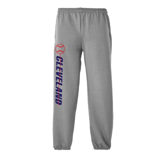 Exclusive Metro Series Cleveland Gray Sweatpants DS2 Men's Sizes Small - XX-Large with Side Pockets Free Shipping !!