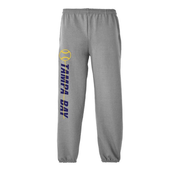 Exclusive Metro Series Tampa Bay Gray Sweatpants DS2 Men's Sizes Small - XX-Large with Side Pockets Free Shipping !!