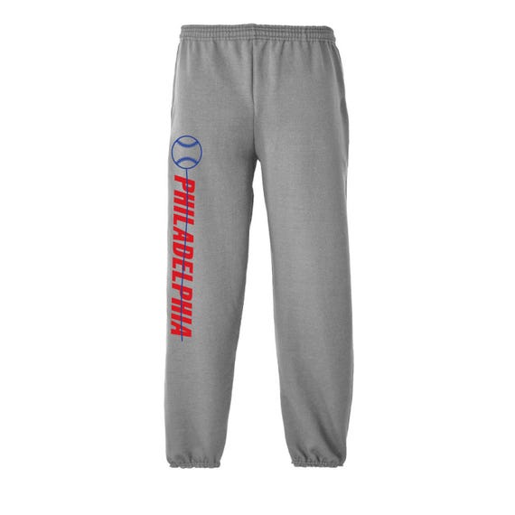 Exclusive Metro Series Philadelphia Gray Sweatpants Men's Sizes Small - XX-Large with Side Pockets Free Shipping !!