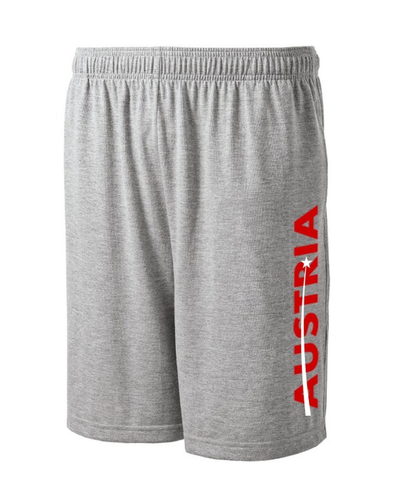 International European Austria Shorts With Side Pockets Gray Men's Sizes Small - 2XL