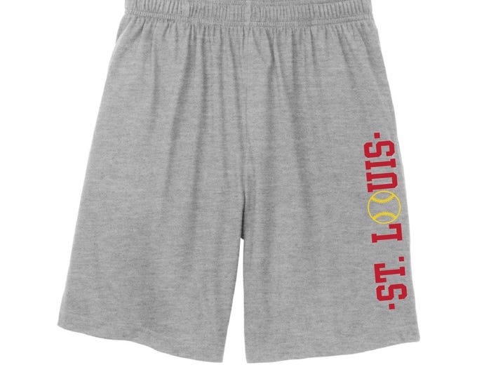 Metro Series St. Louis Shorts with Side Pockets Gray Men's Sizes Small - 2XL