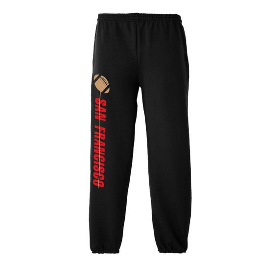 Exclusive Metro Series San Francisco Black Sweatpants Men's Sizes Small - XX-Large with Side Pockets Free Shipping !!