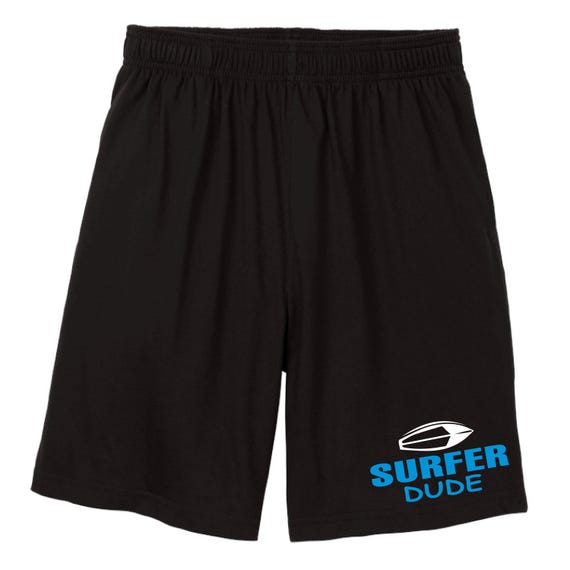 Outdoor Series Surfer Dude Shorts with Side Pockets Black Men's Sizes Small - 2XL