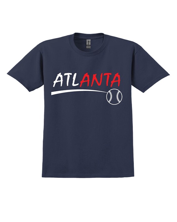 Unique City Series Support Atlanta T Shirt Men's Sizes Small thru 2XL Available Free Shipping !!