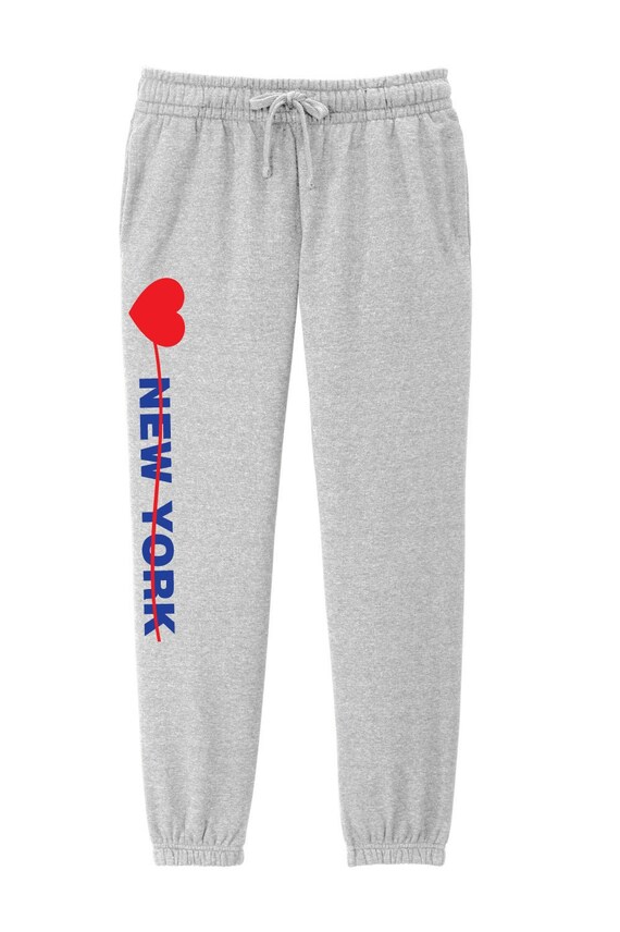 Exclusive Metro Series New York Sweatpants H1 Gray Women's Sizes Small - XX-Large * 2 Choices *