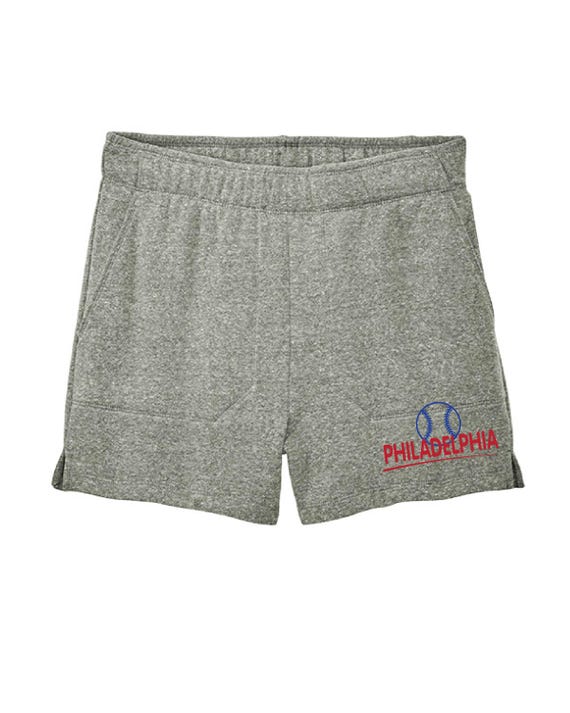 Super Hot !!! Exclusive Metro Series Philadelphia Shorts with Side Pockets Gray Women's Sizes Small - 2XL