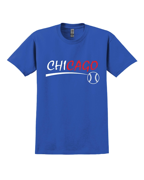 Unique City Series Support Chicago T Shirt Men's Sizes Small thru 2XL Available Free Shipping !!