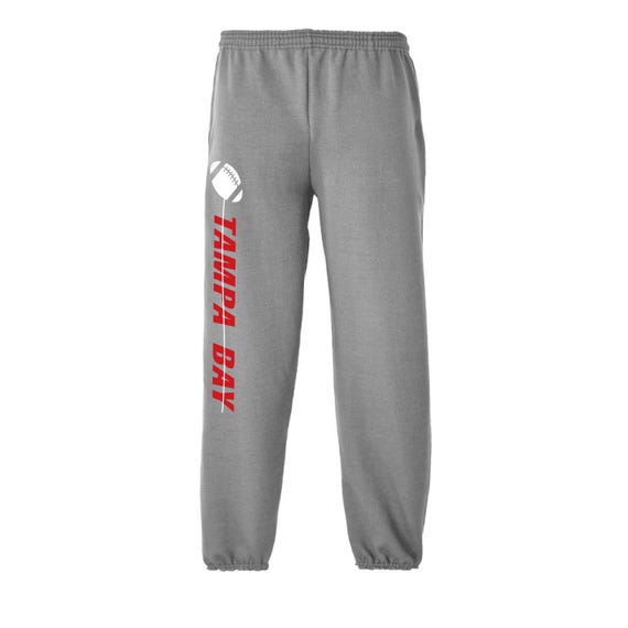 Exclusive Metro Series Tampa Bay Gray Sweatpants Men's Sizes Small - XX-Large with Side Pockets Free Shipping !!