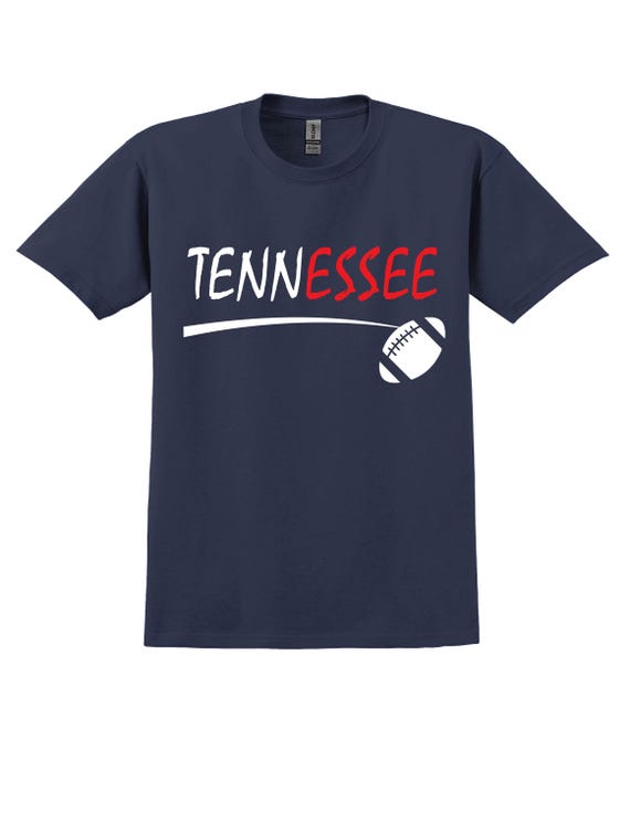 Unique City Series Support Tennessee Navy Blue T Shirt Men's Sizes Small thru 2XL Available Free Shipping !!!