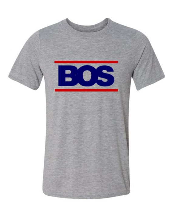 Boston T Shirt His And/Or Hers Matching Design Gray Sizes Small Thru 2XL